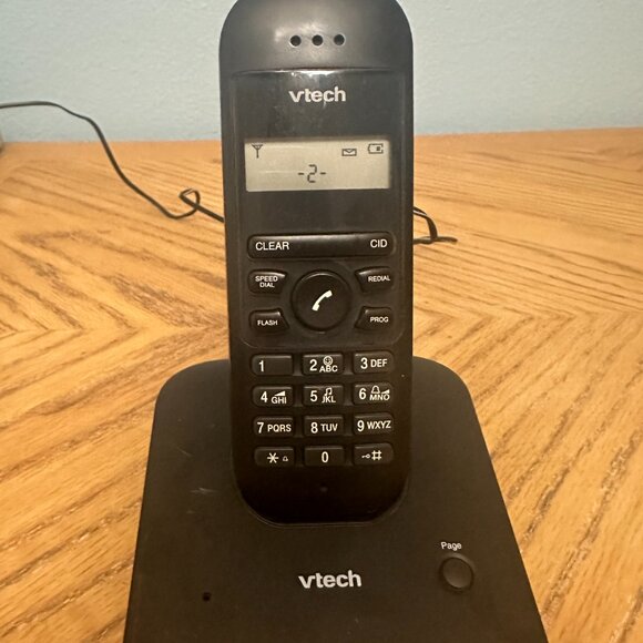 Vtech VT10-E And VT10 Handset Cordless Phone And Charger 2 Handsets Untested - Picture 3 of 8